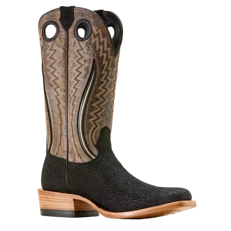 ARIAT Boots Ariat Men's Black Capincho Futurity Dualin Exotic Western Boots 10072901
