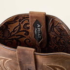 ARIAT Boots Ariat Men's Cigar Classic Cash Full Quill Ostrich Exotic Western Boots 10063775