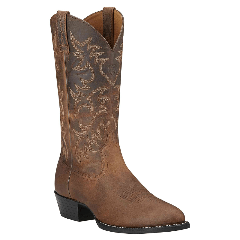 ARIAT INTERNATIONAL, INC. Boots Ariat Men's Heritage Distressed Brown  R Toe Western Boots 10002204