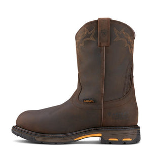 ARIAT INTERNATIONAL, INC. Boots Ariat Men's Oily Distressed Brown WorkHog Waterproof Composite Toe Work Boots 10001200