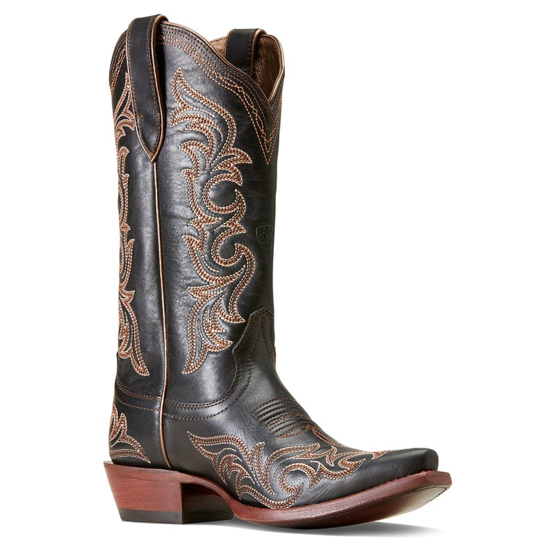 Dark Brown Ariat Cowgirl Boots Ariat Heritage J Toe Stretchfit