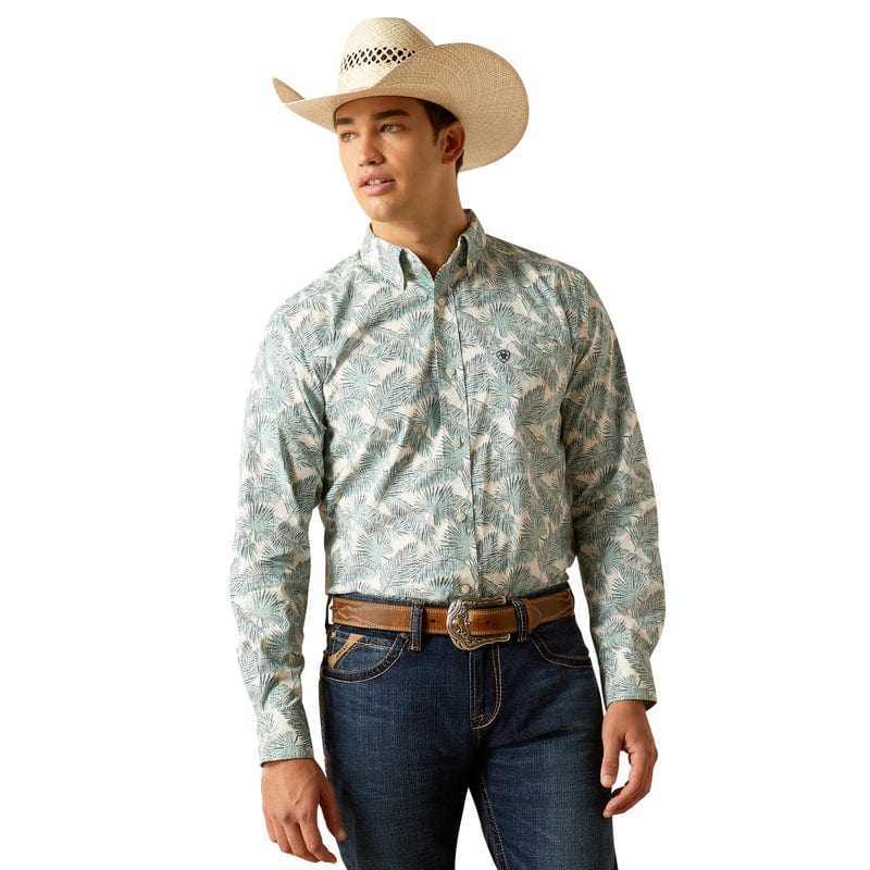 Ariat Men's Eamanuel Reff Water Long Sleeve Button Down Fitted Shirt 1 –  Russell's Western Wear, Inc