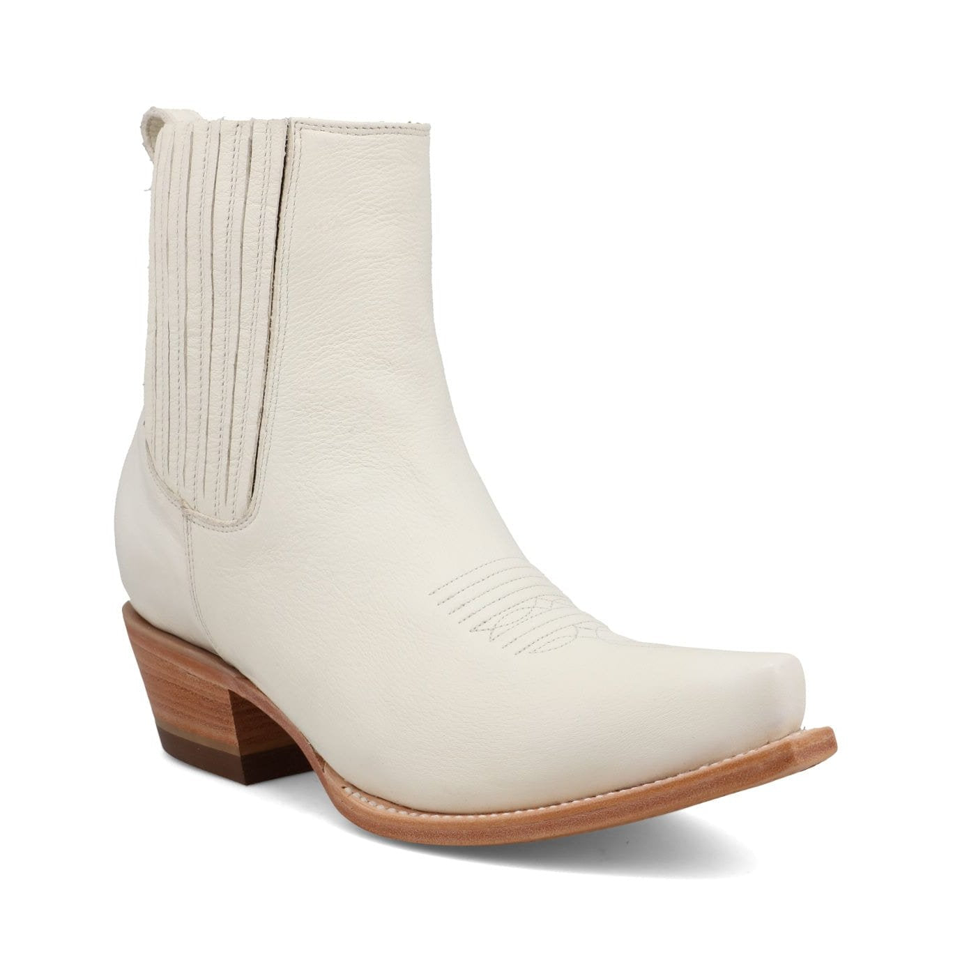 Black Star Women's Lillian Frost White Booties WBSN028 – Russell's