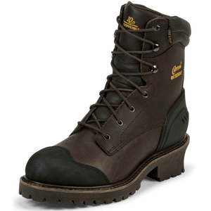 Chippewa Boots Boots Chippewa Men's Outdoor Logger Insulated Waterproof Work Boots 55053