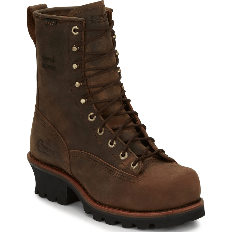 Chippewa Men's Paladin Bay Apache Waterproof Steel Toe Work Boots