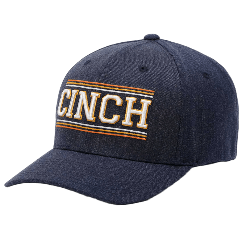 Cinch Men's Navy Denim FlexFit Ball Cap MCC0627786 – Russell's