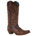 CORRAL BOOTS Boots Corral Women's Brown Fur Snip Toe Western Boots C3576