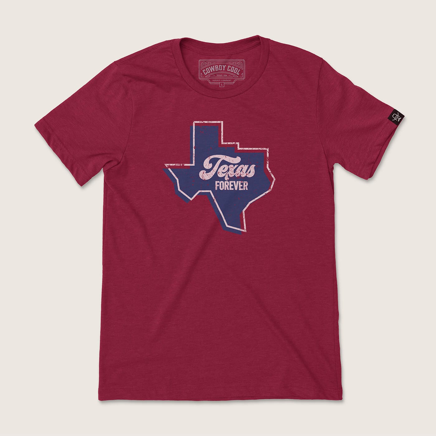 Cowboy Cool Shirts S Texas Forever T-Shirt