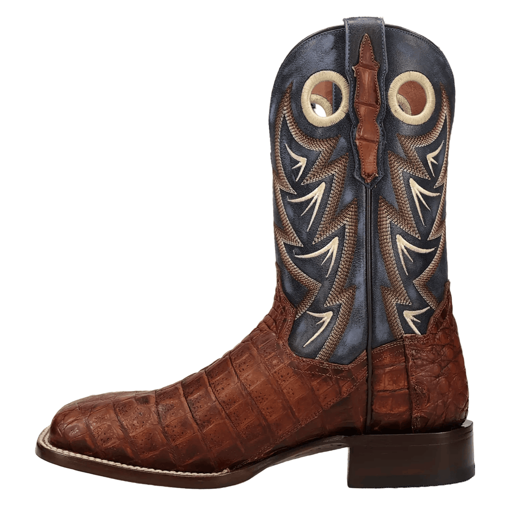 DAN POST Boots Dan Post Men's Cognac Marsh Caiman Exotic Western Boots DP5239
