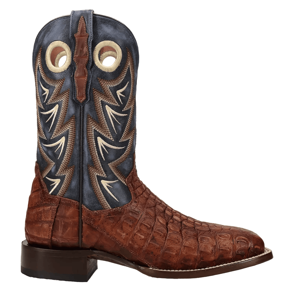DAN POST Boots Dan Post Men's Cognac Marsh Caiman Exotic Western Boots DP5239
