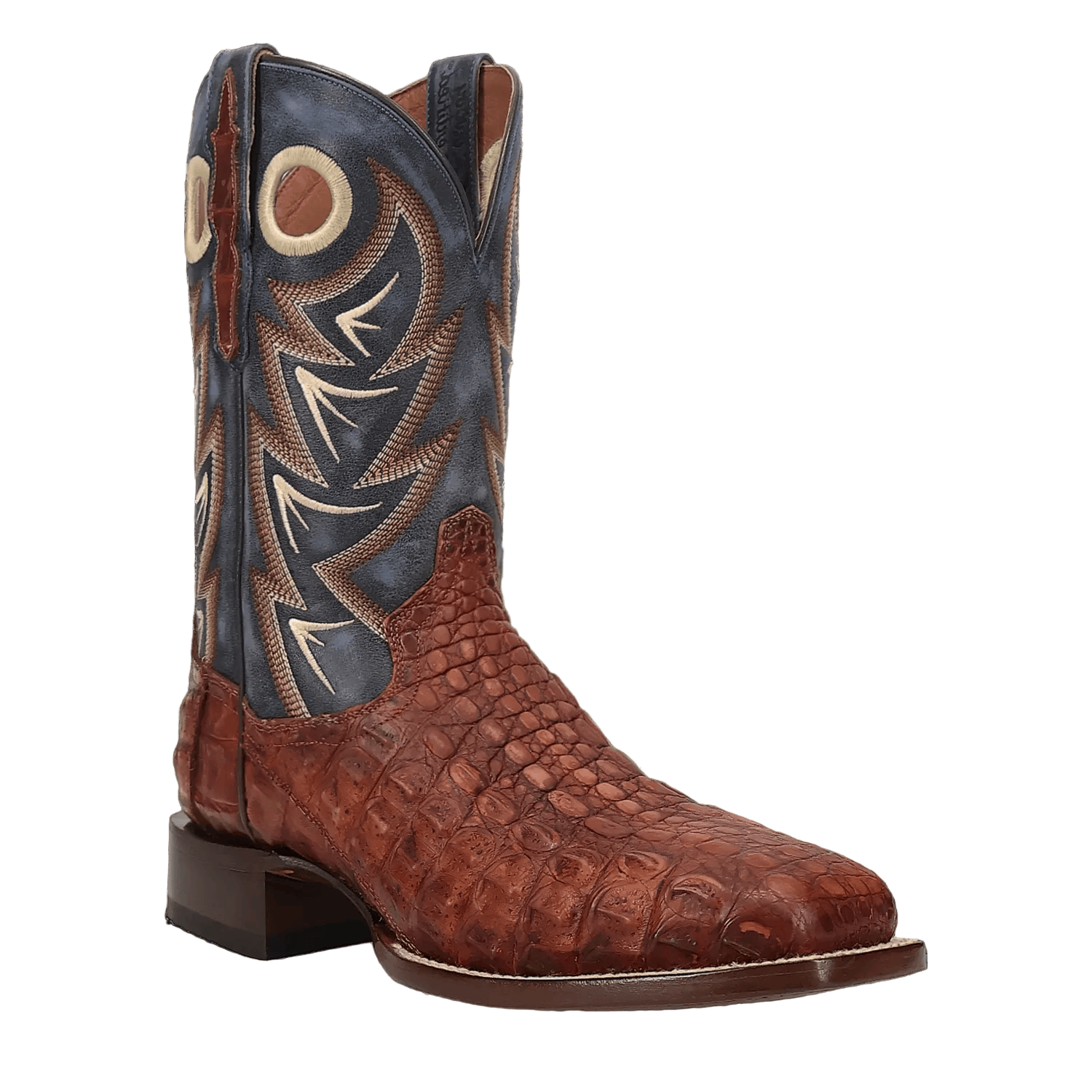 Dan Post Men's Cognac Marsh Caiman Exotic Western Boots DP5239