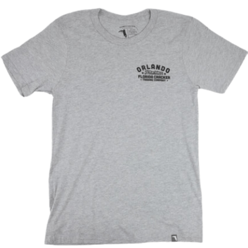 Florida Cracker Trading Company Shirts Florida Cracker Trading Co. Men's Gray UCF Helmet SS T-Shirt