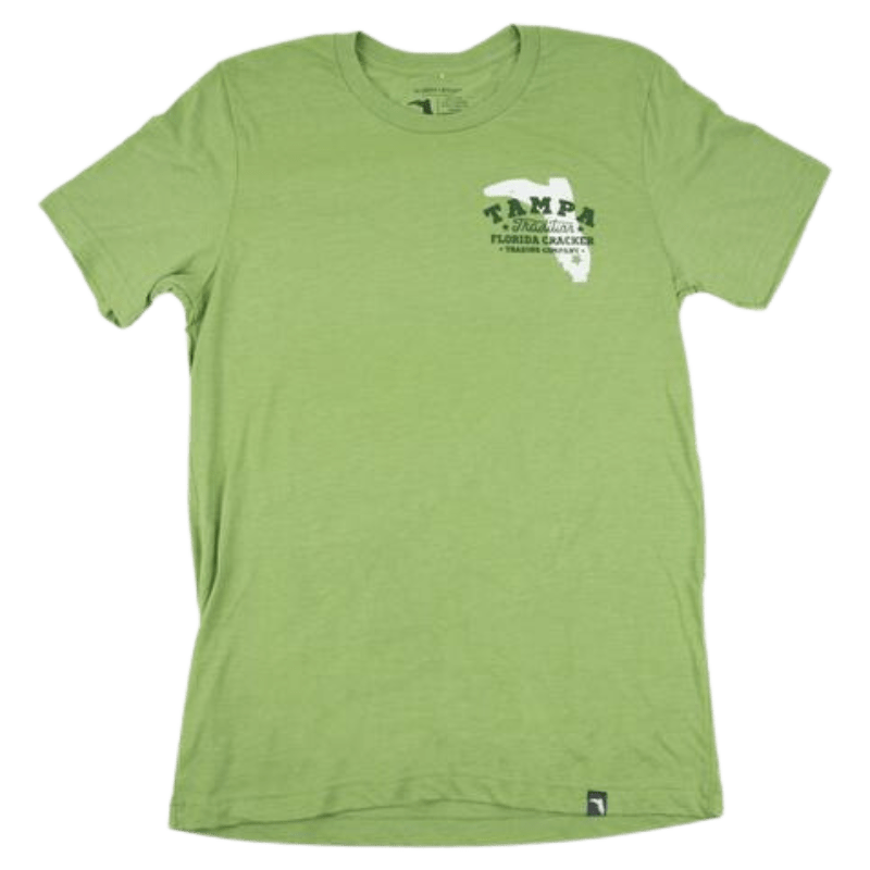 Florida Cracker Trading Company Shirts Florida Cracker Trading Co. Men's Green USF Edition SS T-Shirt
