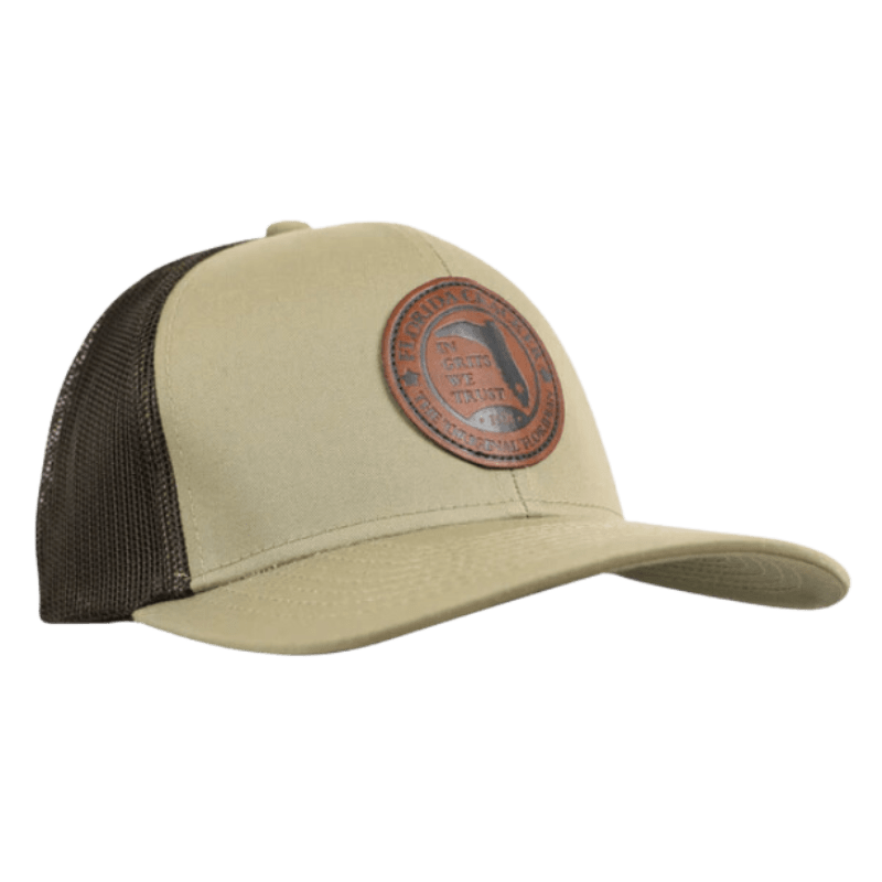 Florida Cracker Trading Men's Khaki/Brown Trucker Ball Cap