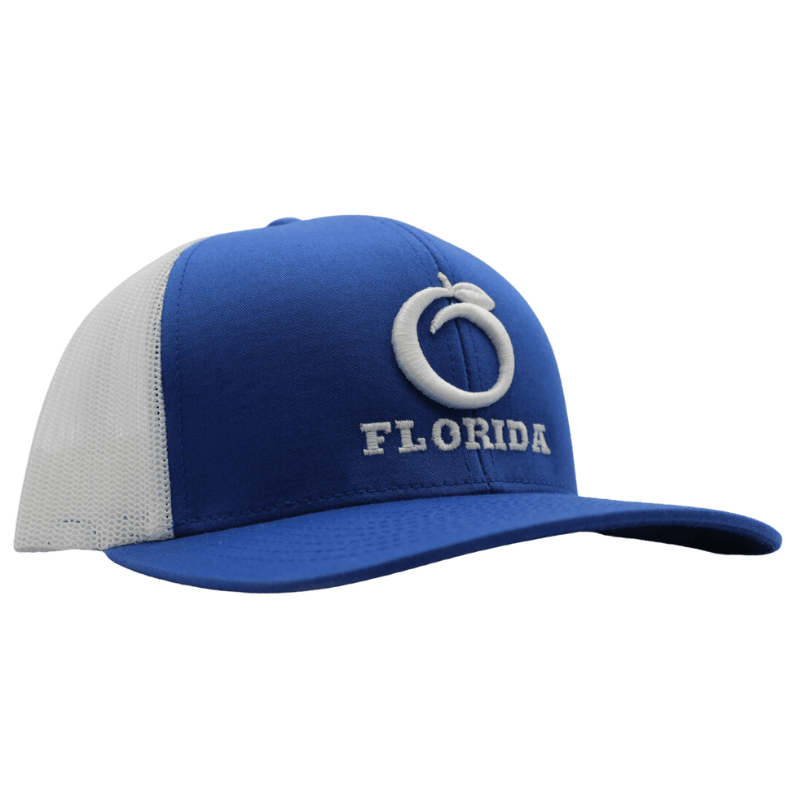 Florida Heritage Hats Florida Heritage The Ridge Trucker Blue/White Ball Cap