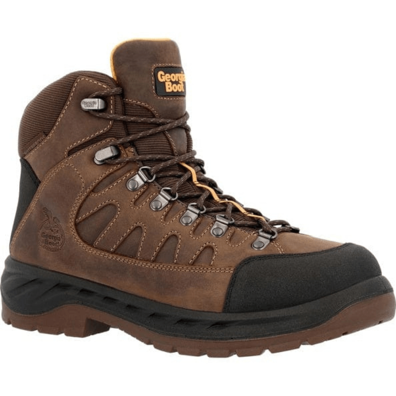 Georgia Boot GEOR Men's Brown Waterproof Carbon Toe Work Boots - View #4
