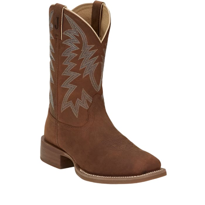 Justin Men's Big Bucks Pecan Western Boots FN7112 – Russell's
