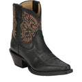 JUSTIN Boots Justin Women's Coal Black Isabella 7" Western Booties VN4422