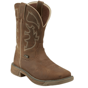Justin Work Boots Justin Men’s Rush Brown Rush Waterproof Steel Toe Work Boots WK4331