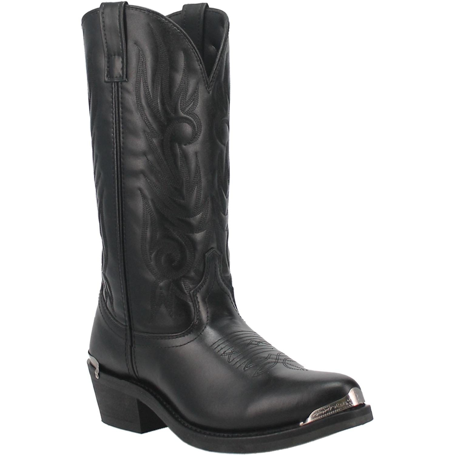 Laredo Men's McComb Black Leather Cowboy Boots 12621 – Russell's