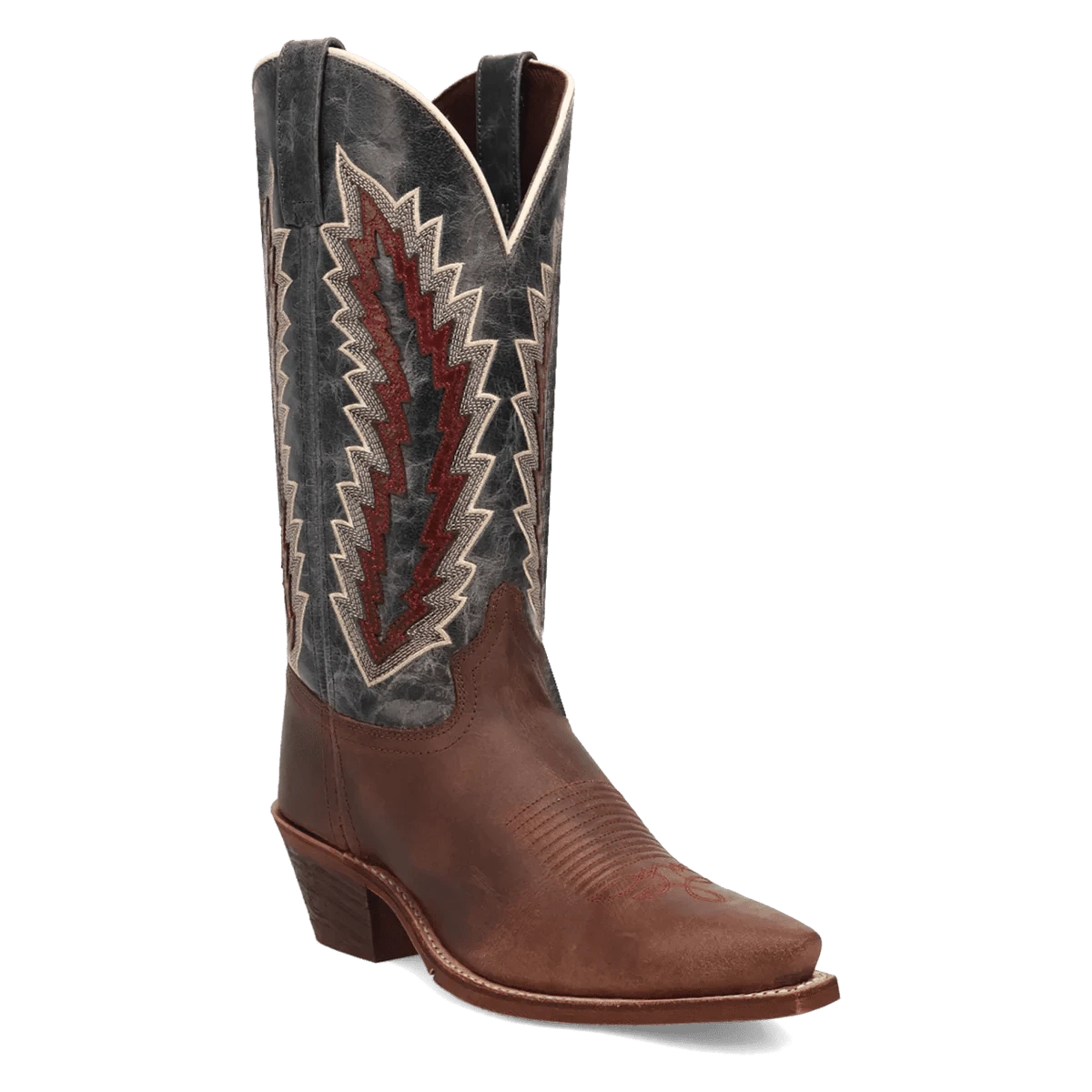 Laredo Western Boots Men\'s 9 D Pull On Cowboy Burgundy Leather VTG MENS LAREDO COWBOY BURGUNDY BOOTS SIZE 9 EE | eBay main image 2