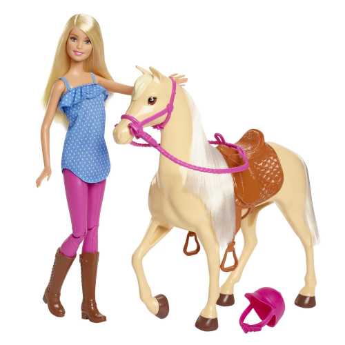 Legacy Toys Dolls & Dollhouses Barbie Doll and Horse - Blonde