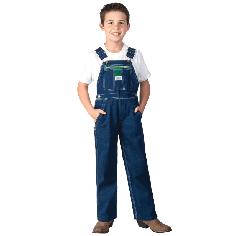 Liberty Youth Denim Bib Overalls 1196 – Russell's Western Wear,
