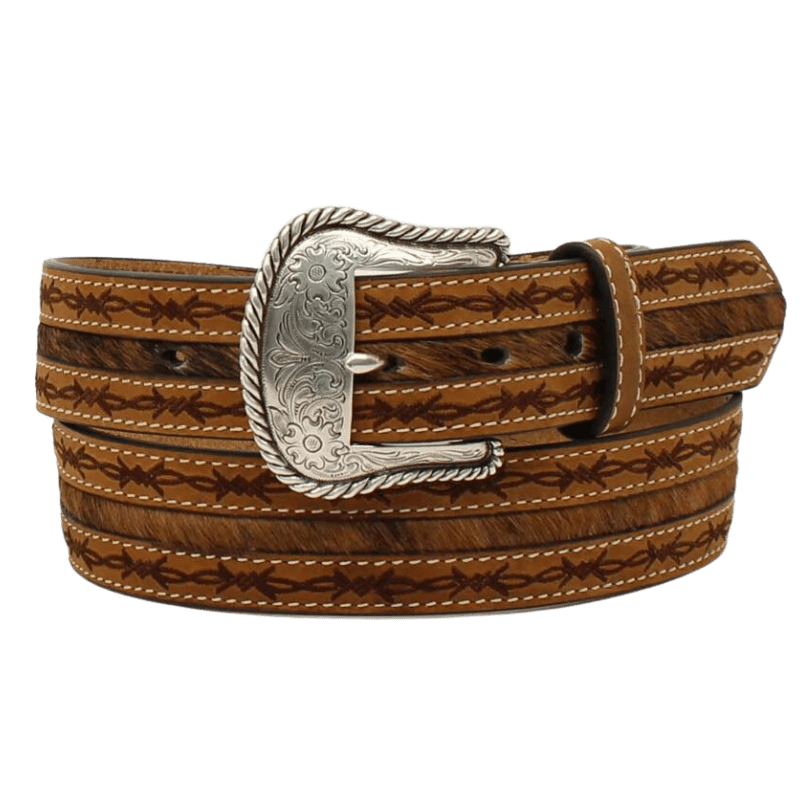 Nocona Men's Brown Barbwire Edges Belt N2410208 – Russell's Nocona Men's Brown Barbwire Edges Belt N2410208 – Russell's