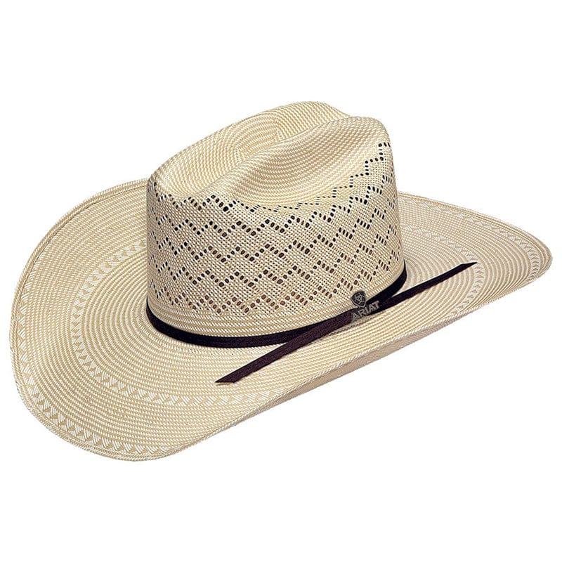 M&F Western Men's Ariat 20X Double S Straw Cowboy Hat A73122