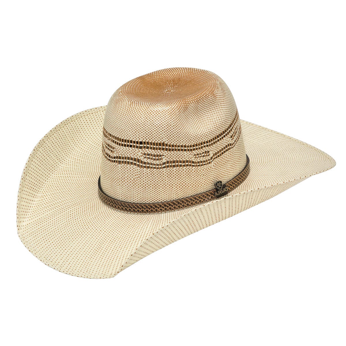 M&F WESTERN Hats M&F Western Men's Ariat Bangora Straw Cowboy Hat A73194