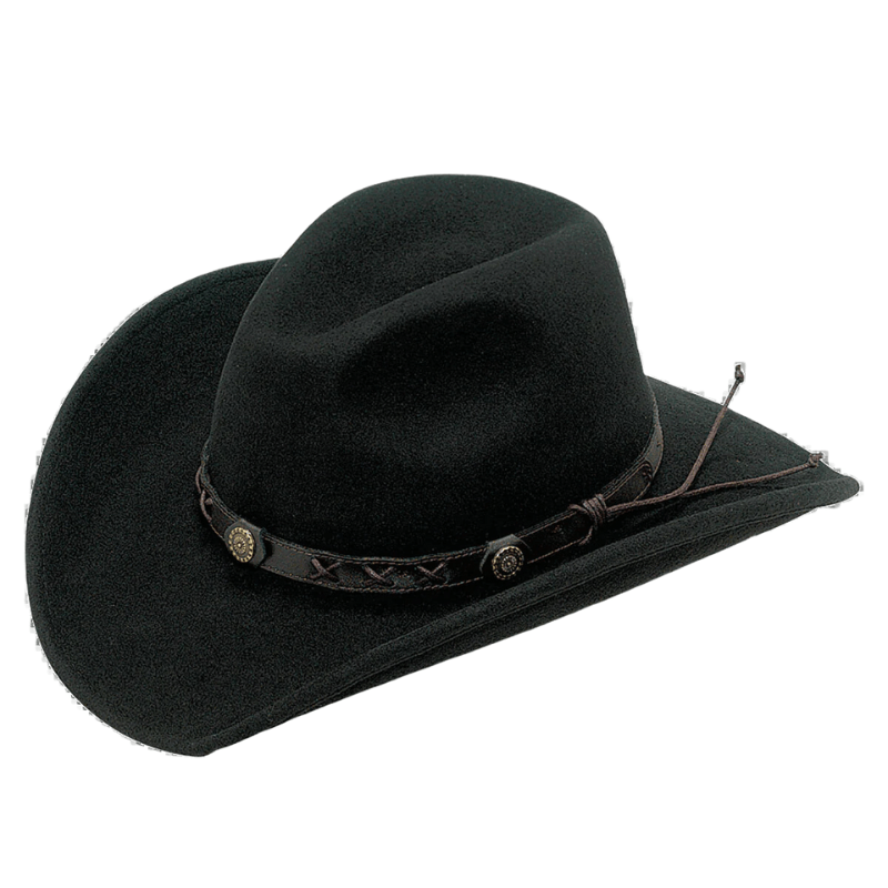 M&F WESTERN Hats M&F Western Men's Twister Dakota Back Wool Western Hat 7211001