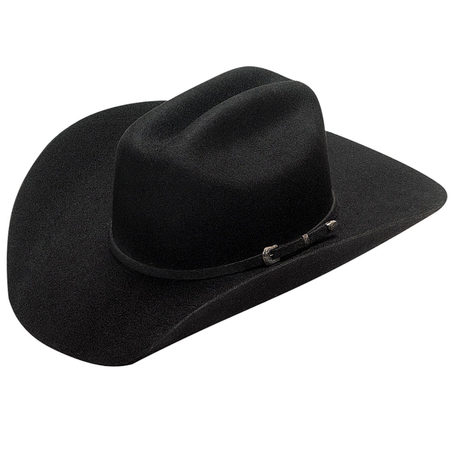 M&F Western Men's Twister Dallas Black Wool Cowboy Hat T7101001