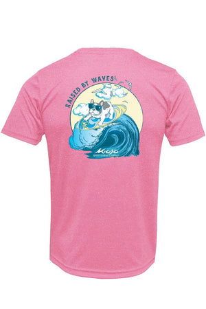 Mojo Sportswear Company Shirts Flamingo / YXS RBW Surf Dog Youth Short Sleeve T-Shirt