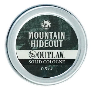 Outlaw Cologne Mountain Hideout Solid Cologne