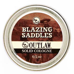 Outlaw Fragrance Blazing Saddles Western Solid Cologne