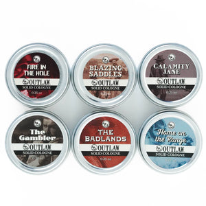 Outlaw Fragrance Outlaw's Solid Cologne Samples