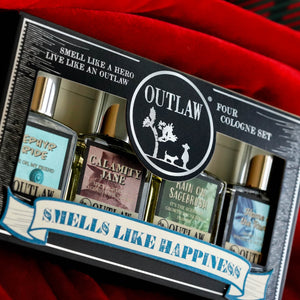 Outlaw Fragrance Outlaw Sample Cologne Set - A boxed set of 4 colognes to try