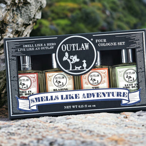 Outlaw Fragrance Outlaw Sample Cologne Set - A boxed set of 4 colognes to try