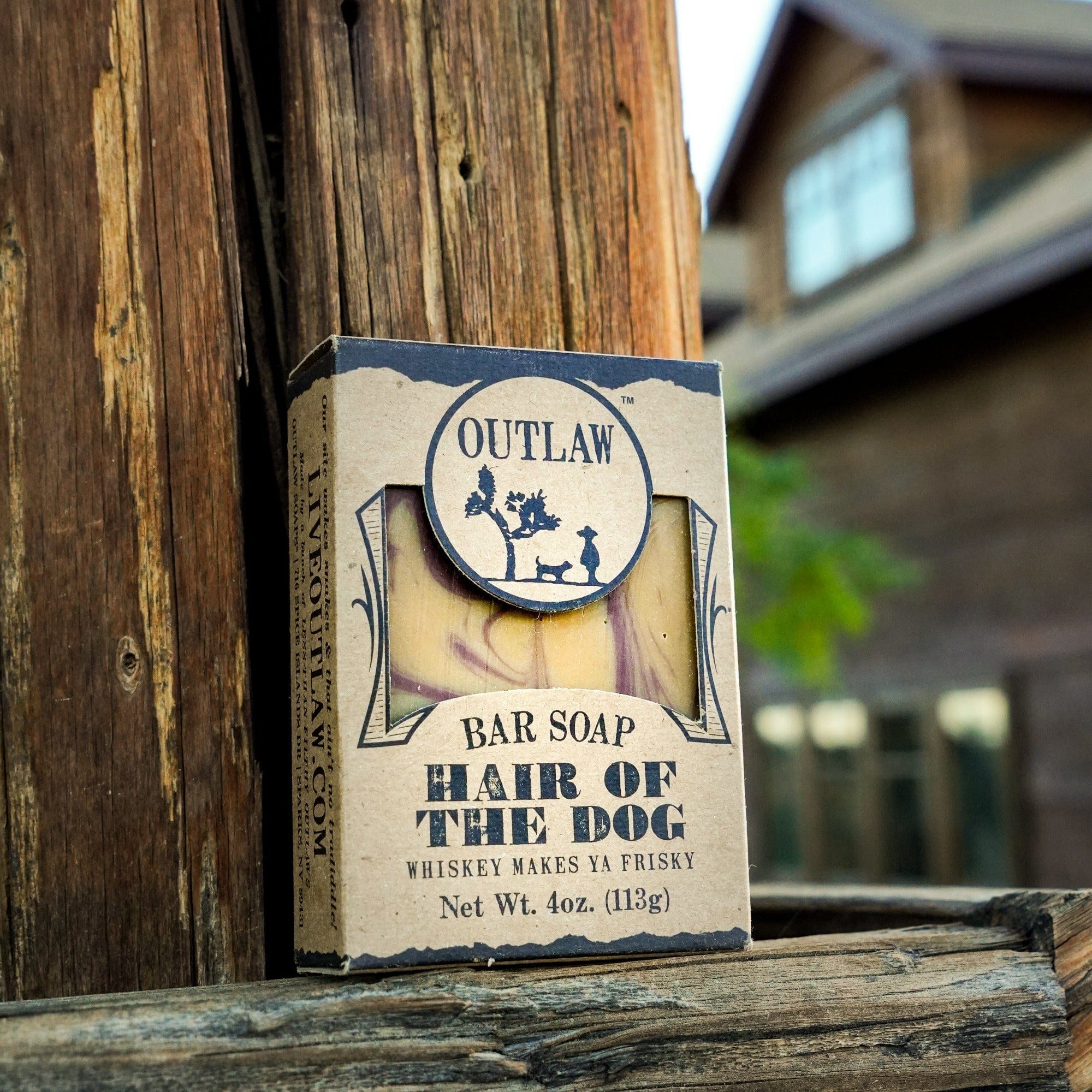 Outlaw Soap Hair of the Dog Handmade Whiskey Soap