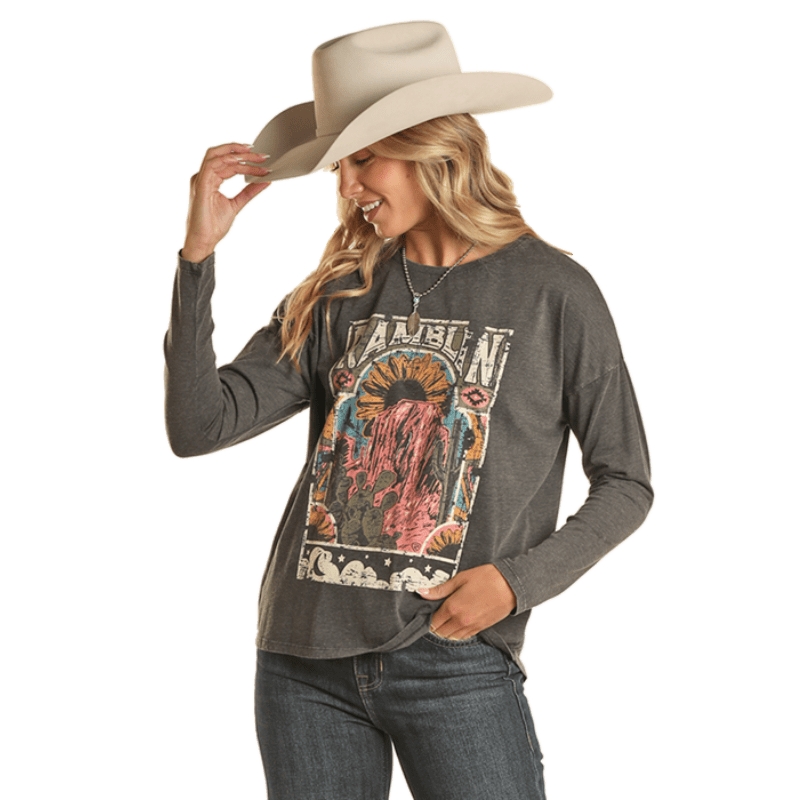 Cotton Long Sleeve Graphic Tees Women: Stylish Comfort for Every Season