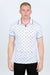 Platini Fashion Shirts Premium Cotton Polo Shirt with Print - White