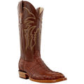 R WATSON BOOTS Boots R. Watson Men's Brandy Hornback Caiman Tail Round Toe Boots RW3012-3