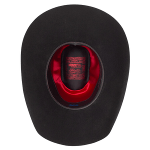 RESISTOL Hats Resistol Men's CJ 3X 9TH Black Round Wool Western Hat RW9TRD-CJ42-07