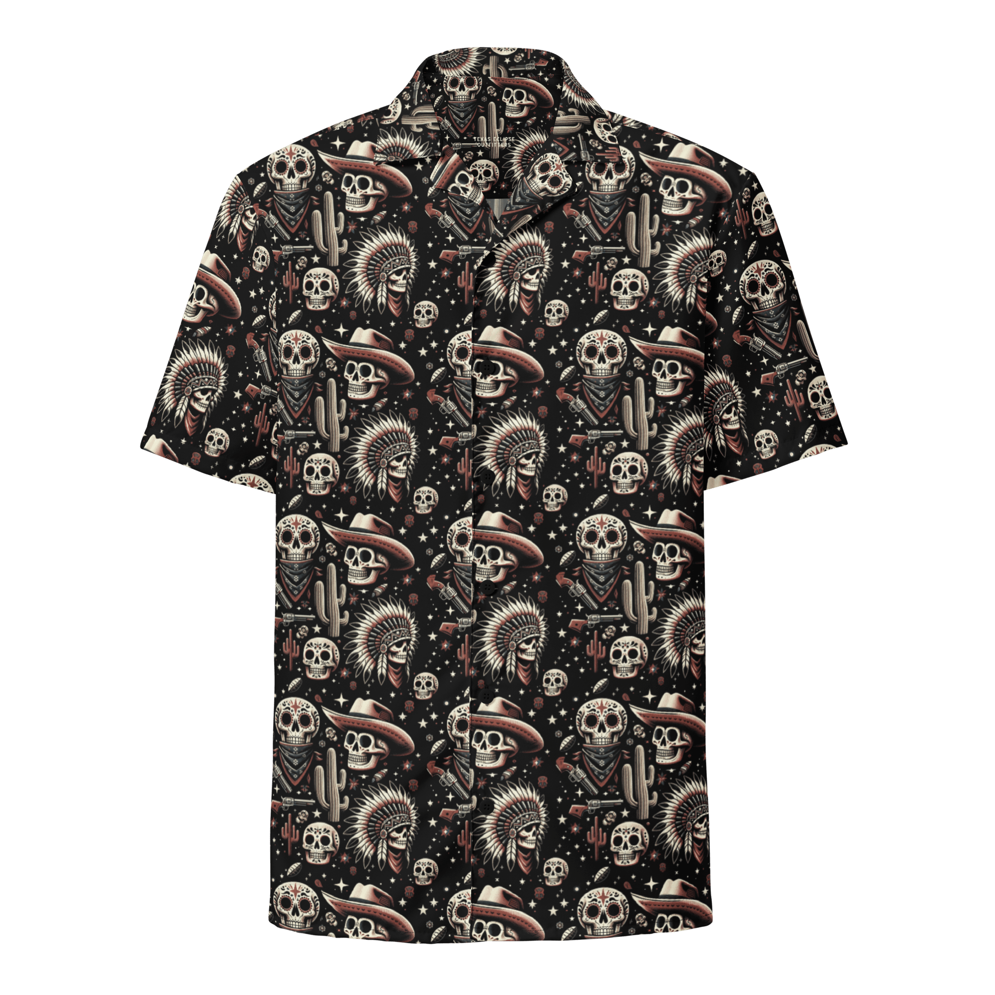 Renegade Revel: Outlaw Skull Button-Up Shirt – Russell's Western