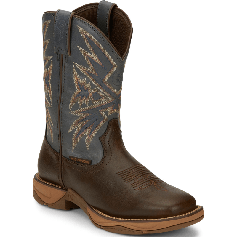 Tony Lama Men's Bartlett 3R Coffee Brown Pull On Work Boots RR3358