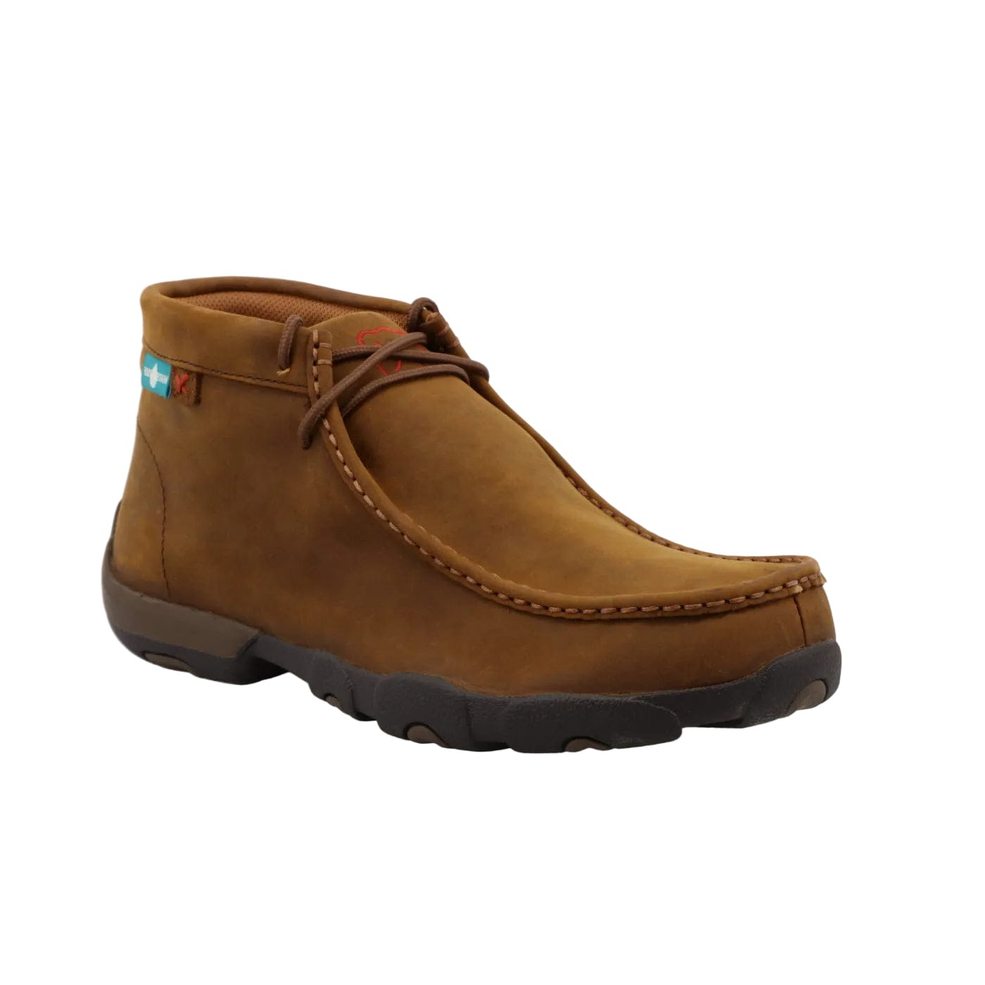 Twisted X Comfort Leather Moc Toe Chukka Shoes Brown 7.5 Women main image 4