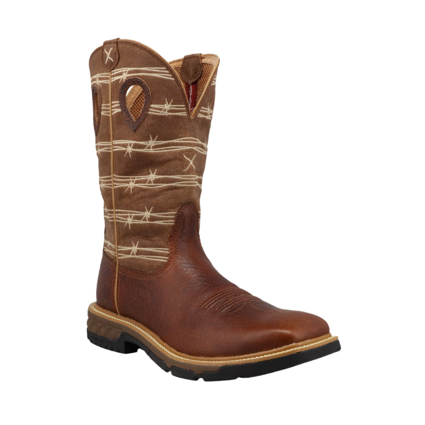 Twisted X Western Boots Men’s 10B Brown Leather Embroidered Cowboy‎ Boots Twisted X Men main image 2