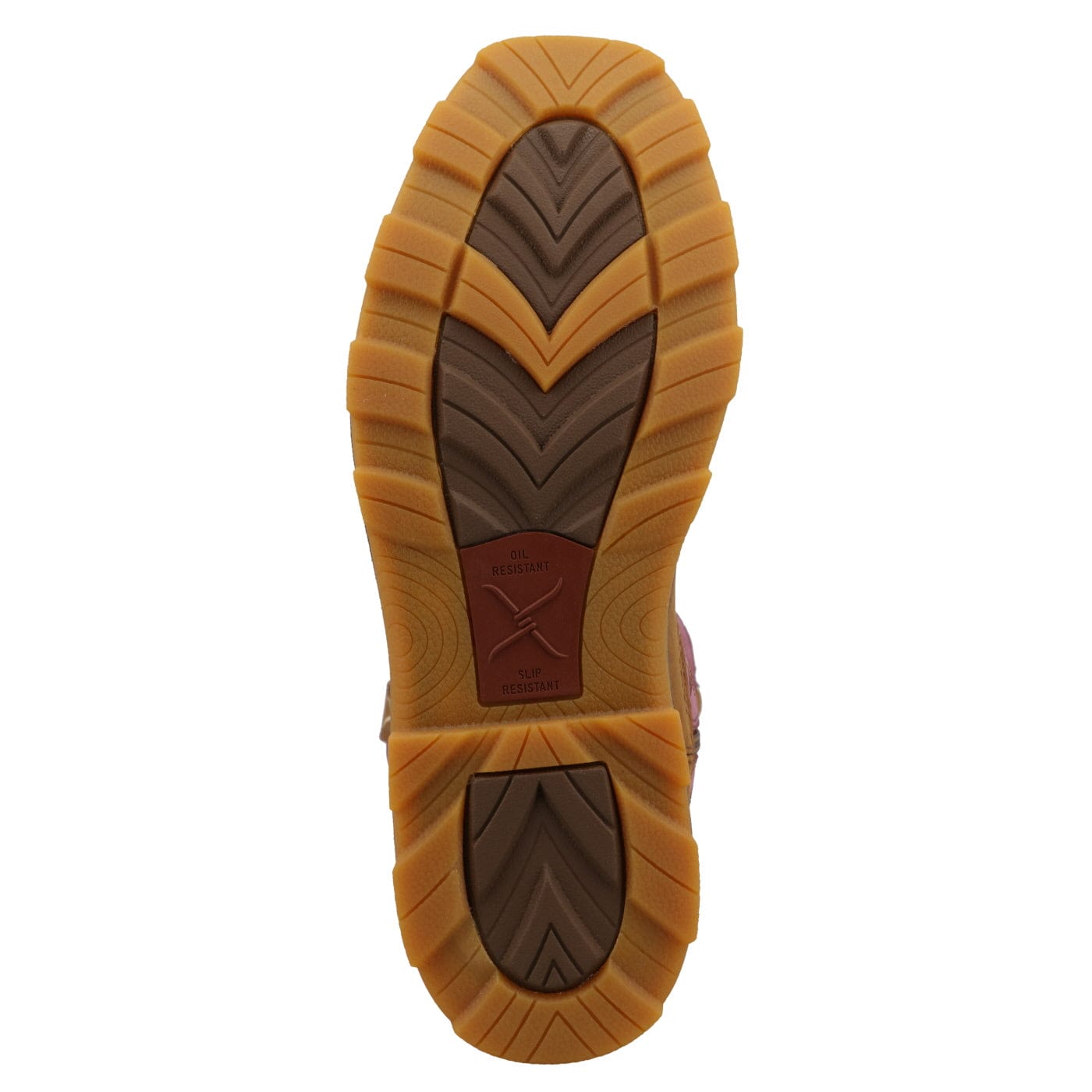 TWISTED X BOOTS Boots Twisted X Women's Pecan & Mauve Ultralite X Work Boot WUL0006