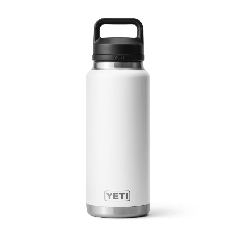 YETI Drinkware WHITE Yeti Rambler 36 oz Chug Cap Water Bottle