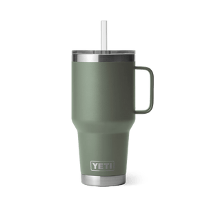 YETI Drinkware Yeti Rambler 35 oz Camp Green Limited Edition Straw Mug